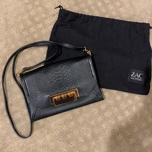 Black and Gold Zac Posen Crossbody
